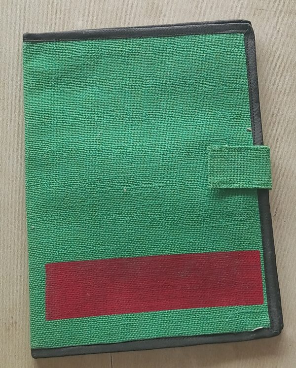 Jute File Folder